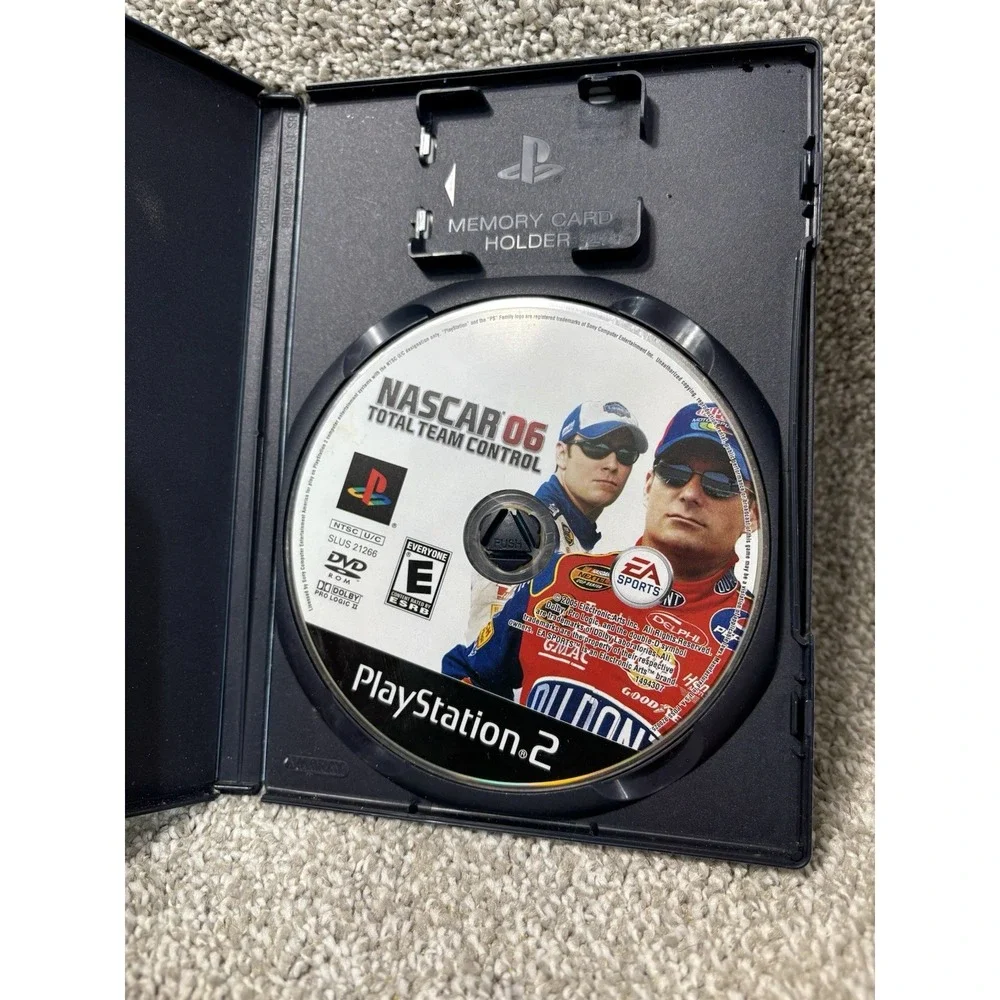 NASCAR 06 Total Team‎ Control PS2,2005 EA Sports Complete CIB Tested Fast Ship